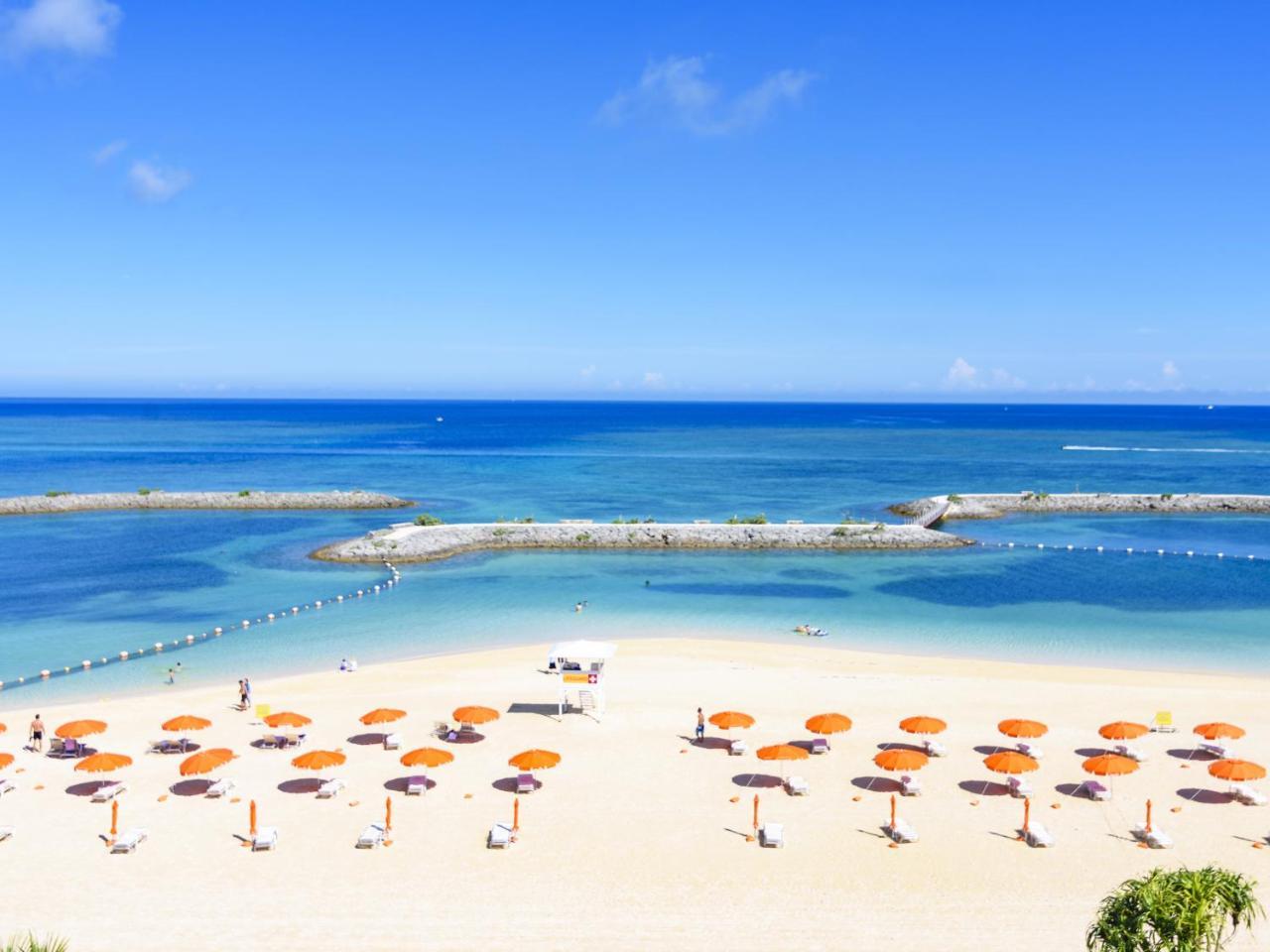 Sheraton Okinawa Sunmarina Resort Onna Dış mekan fotoğraf